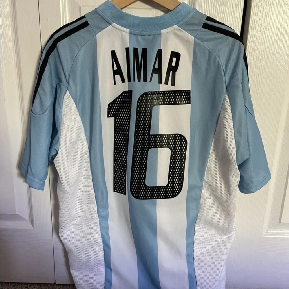 Argentina Aimar Soccer jersey